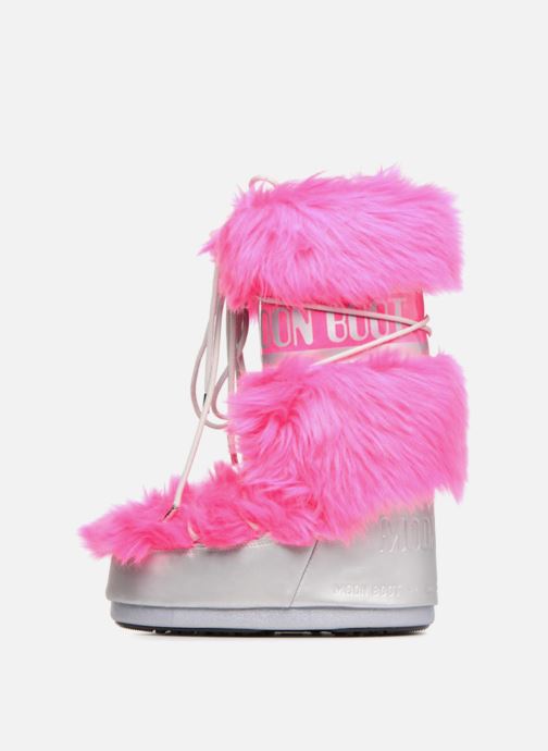 moon boots rose pale