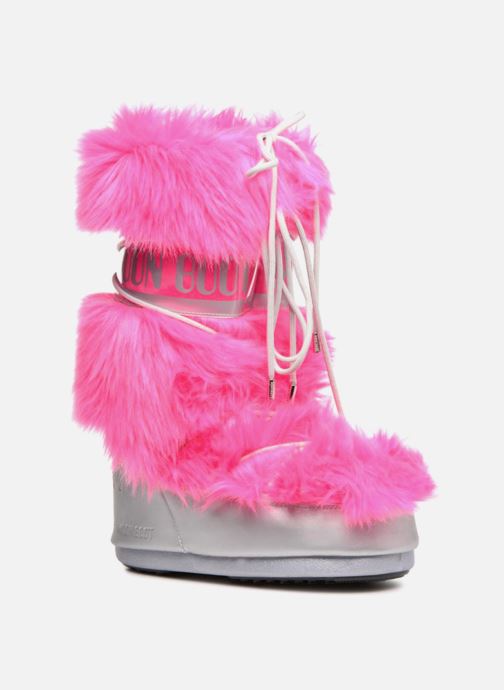 pink fur moon boots