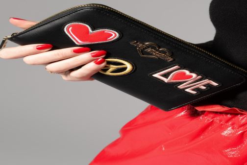Petite Love Maroquinerie Ciao Chez 346174 Wallet Moschino noir wIxqfAI1C