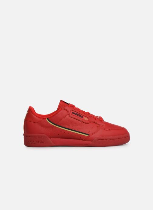adidas continental 80 femme rouge