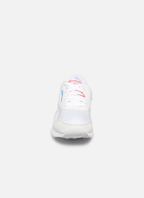 Baskets Blue Classic R neon Txt california Reebok Nylon Assym Retro white kXOiZPu