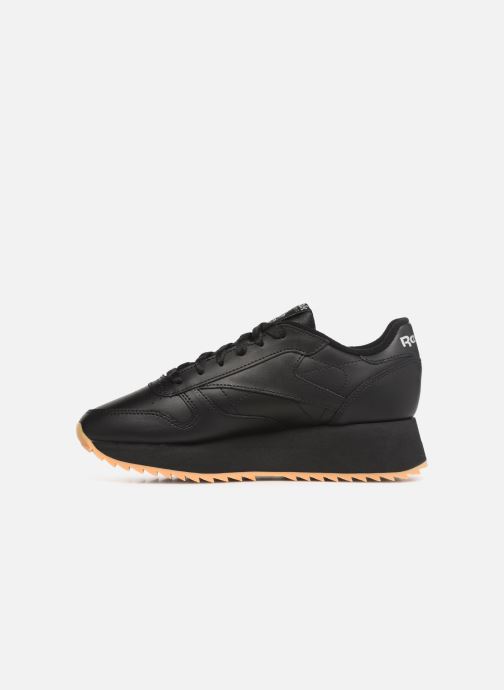 reebok leather femme noir