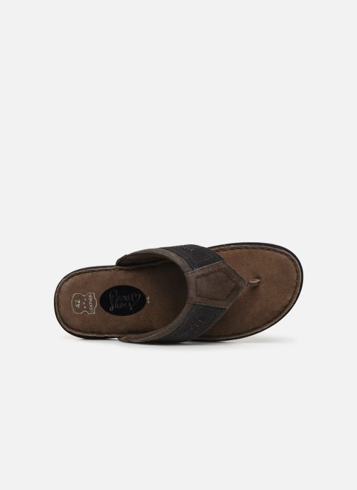 I Chez Shoes Love Sarenza347448 LeathermarrónChanclas Thong Y7bygf6