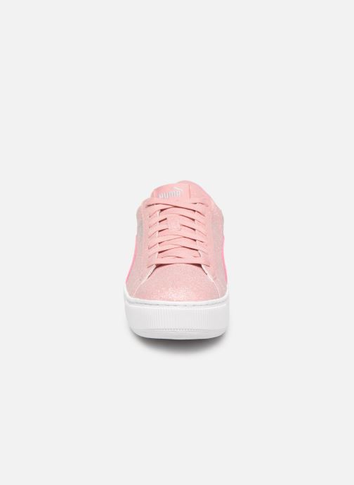 puma platform bambino rose