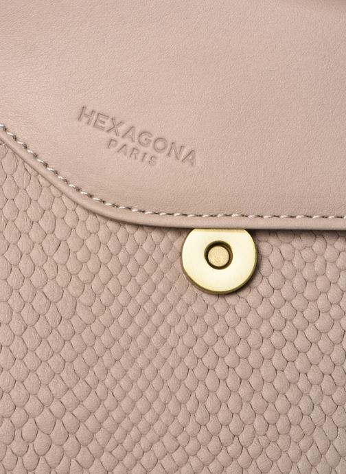 beige Hexagona Sac Chez A 351115 Dos Inaya Zaini Cuir wRARgqWH