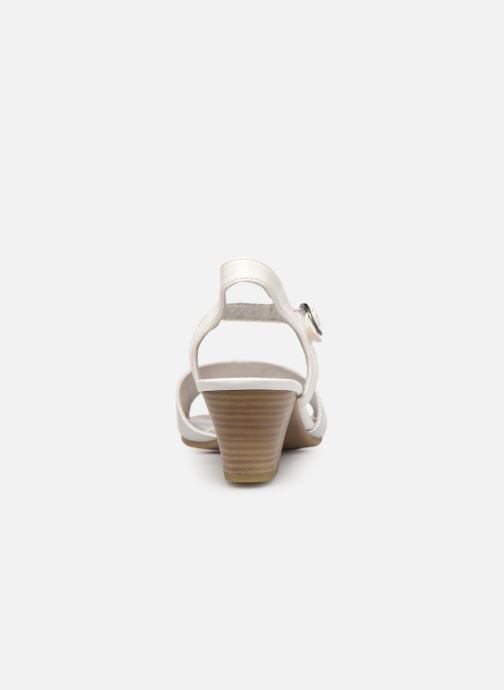 Mia Sandales blanc 351877 Jana Chez pieds Nu Et Shoes qaFUPwHp
