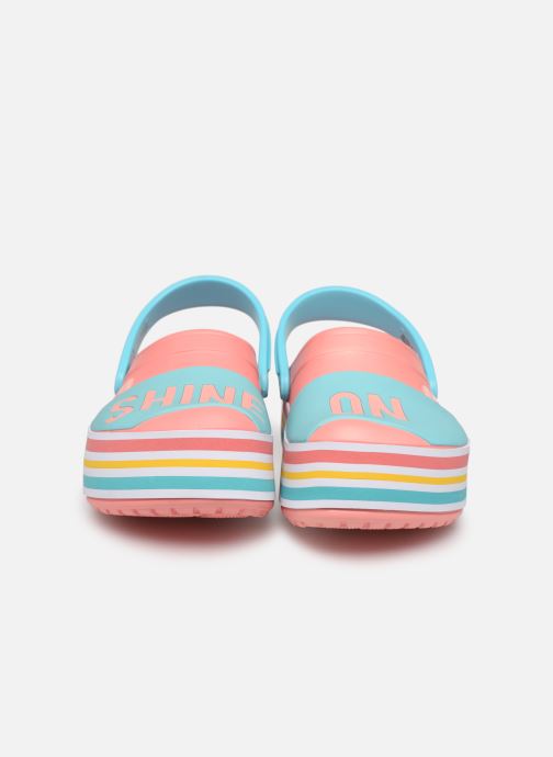 crocs cb platform bold color clog