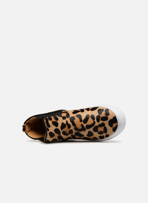 bottines leopard monoprix