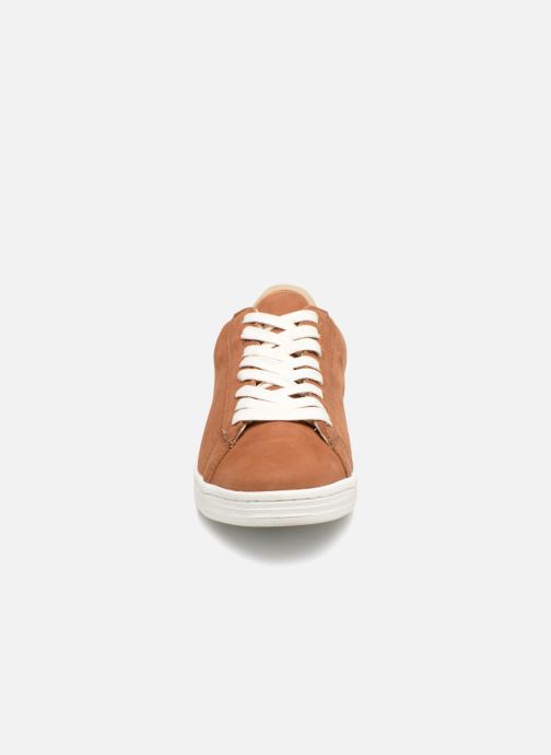 Cuir Baskets Premium Unies En braun Sneaker Monoprix 352683 HZtzxnTH