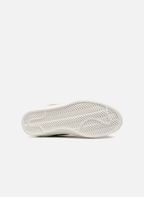 Cuir Baskets Premium Unies En braun Sneaker Monoprix 352683 HZtzxnTH