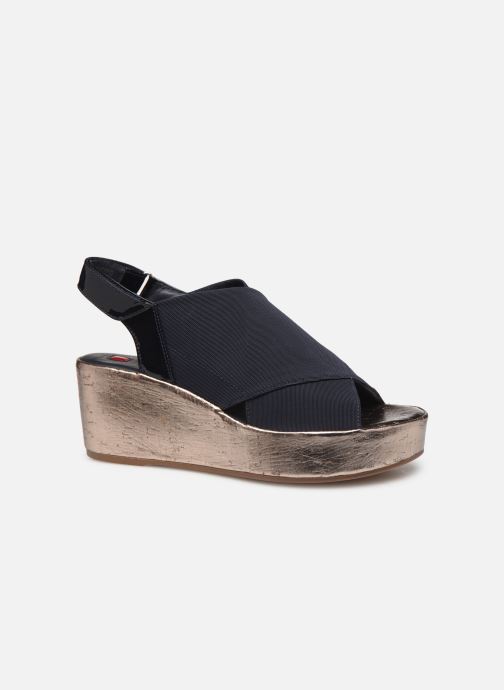 Sandales Passion Plateau Noire Femme Pom 5A4RLj