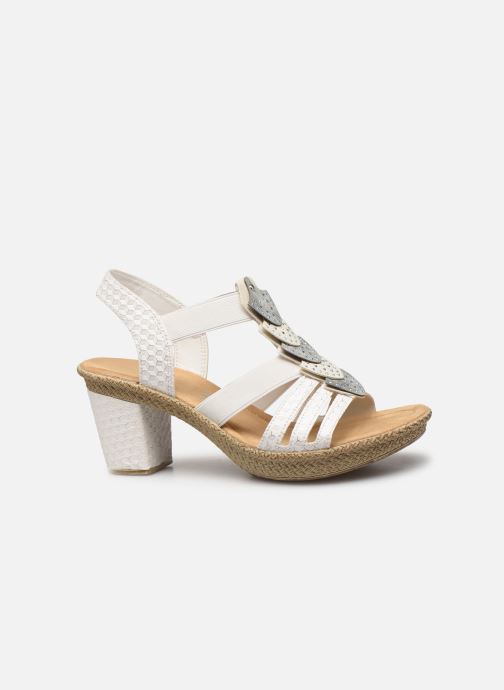 Sandales Weiss 66514 pieds Rieker Grace silber Et Nu zqUpjLMVSG