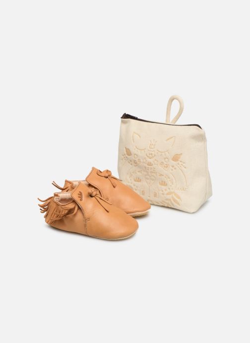 Easy Peasy Chaussons Enfant en Cuir Mexiblu