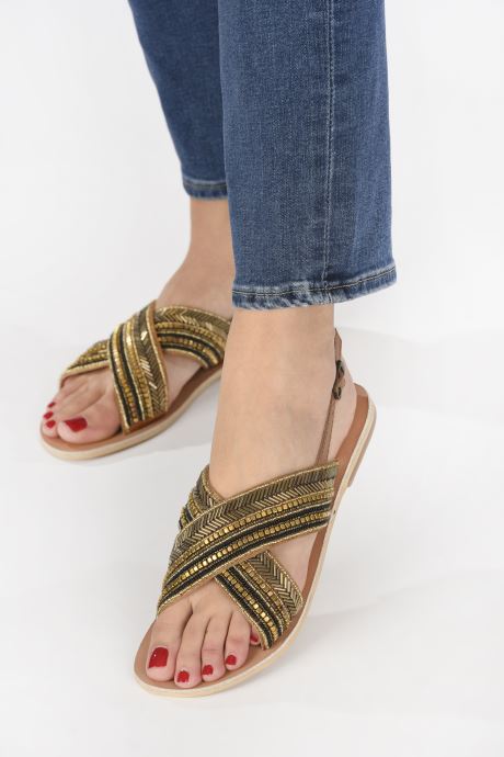 Chez Kaperlaor Rose Sarenza357325 Et Georgia pieds BronzeSandales Nu CdBxWroe