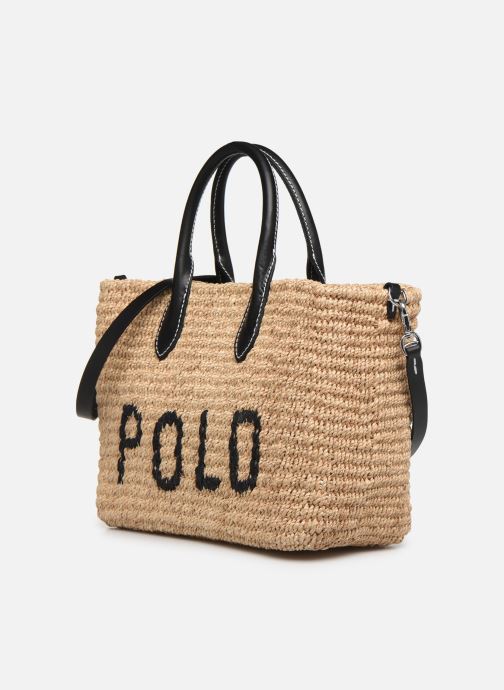 Polo S Basket Lauren Tote Structured Natural Sacs À Main Ralph qSUGLzMVp