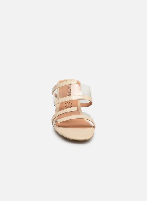 Pantoletten amp; Lupin 358026 beige Clogs Chattawak 7qIwxP4q
