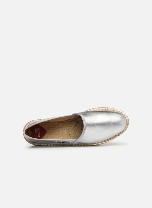 Rope Espadrilles Espadrille Label 358083 Moschino silber Love fwqz8z