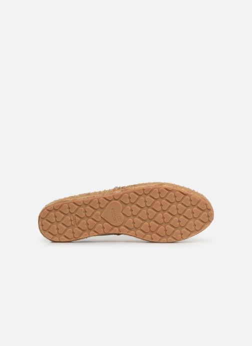 Rope Espadrilles Espadrille Label 358083 Moschino silber Love fwqz8z