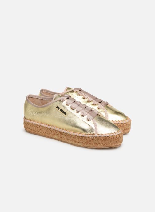 Moschino Love Espadrilles Lace Rope 358084 bronze Up Label gold dFrFwB