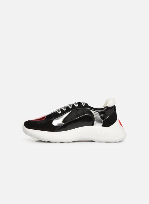 358088 Running Heart Moschino Love schwarz Sneaker New BzTwaq8aY