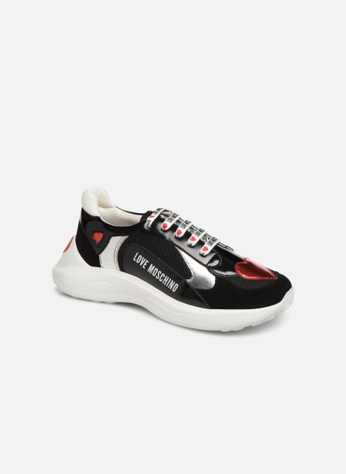 358088 Running Heart Moschino Love schwarz Sneaker New BzTwaq8aY