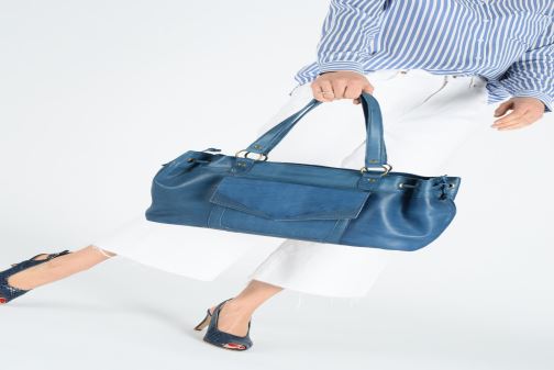 Pieces Borse azzurro Leather Beth 358134 Chez Bag BxWBgOvnq