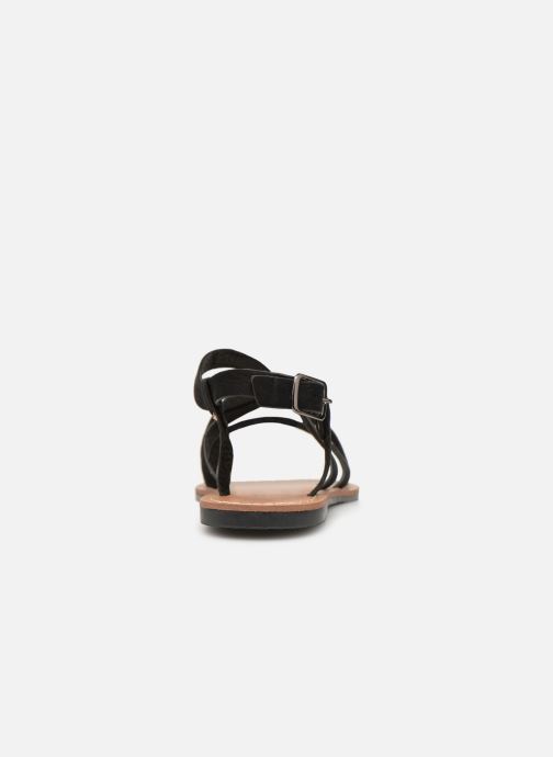 Bombes Et Noir pieds Romane Les P'tites Nu Sandales PZOkXui