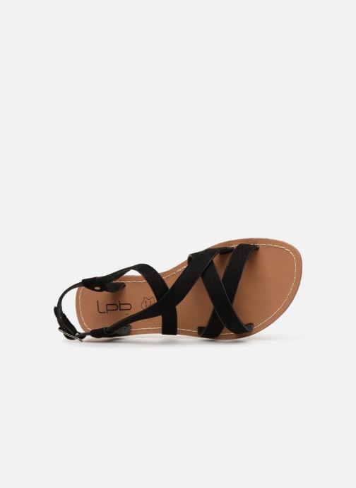 Bombes Et Noir pieds Romane Les P'tites Nu Sandales PZOkXui
