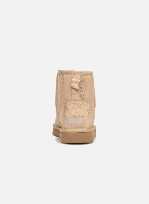 Boots Metallic Mini Ugg amp; bronze gold Stiefeletten Classic Snake 358540 CO81cHqF