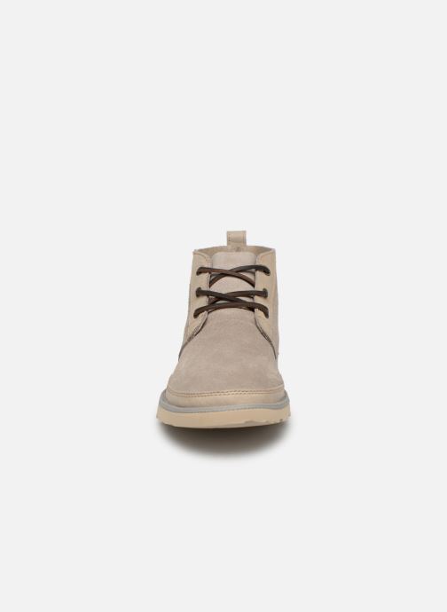 ugg women's neumel platform boots in beige