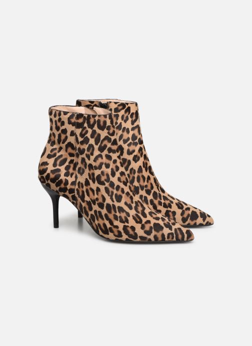 Boot 358825 Et Free Lance 7 Animal Jonie Chez Boots Zip Bottines beige wUAUXBq
