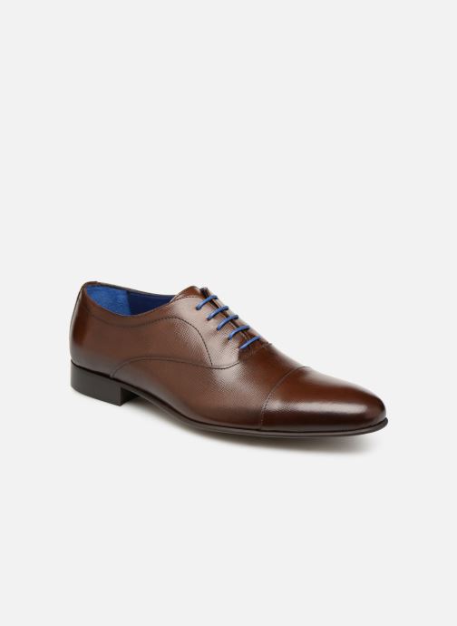 chaussure azzaro marron homme