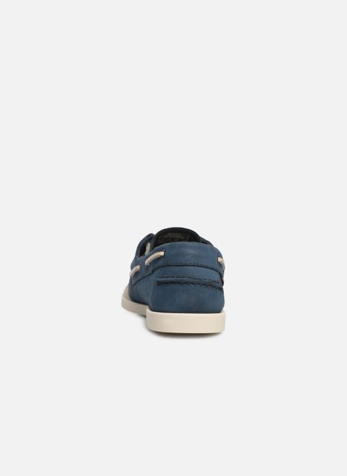 Sebago Blue Navy À Portland Docksides Chaussures Lacets Nubuck Lq3A5j4R