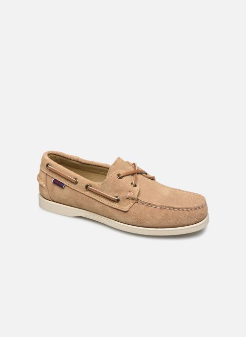 sebago docksides beige