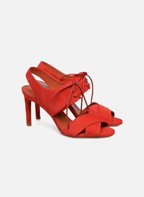 Santoni rot Emi Sandalen 360381 85 r6prEawxnv