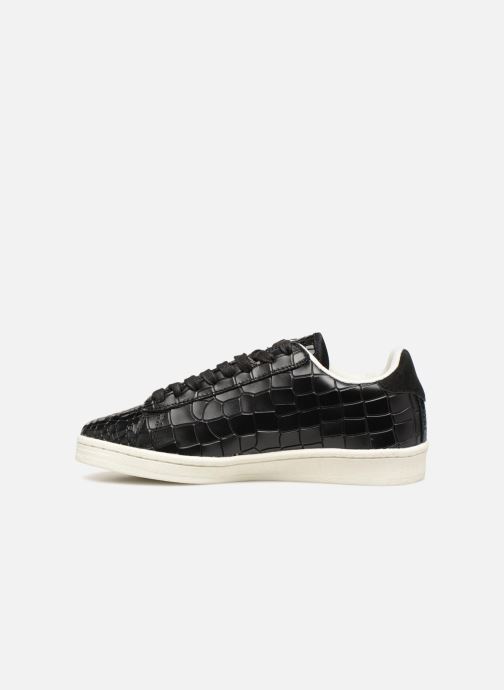 Femme Basket Monoprix 360821 Croco schwarz Sneaker Cuir pOxwgdO