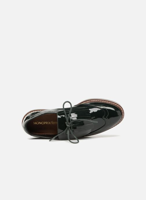 Mexicaine grün Monoprix Derby Pate Femme 360825 Schnürschuhe UxRxI0twq