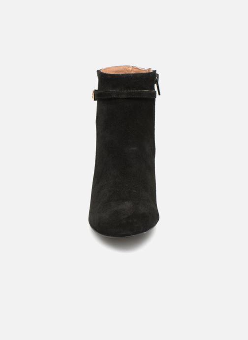 amp; 360828 Stiefeletten Femme Talon Boots Monoprix schwarz Et Boucle 80qOwS