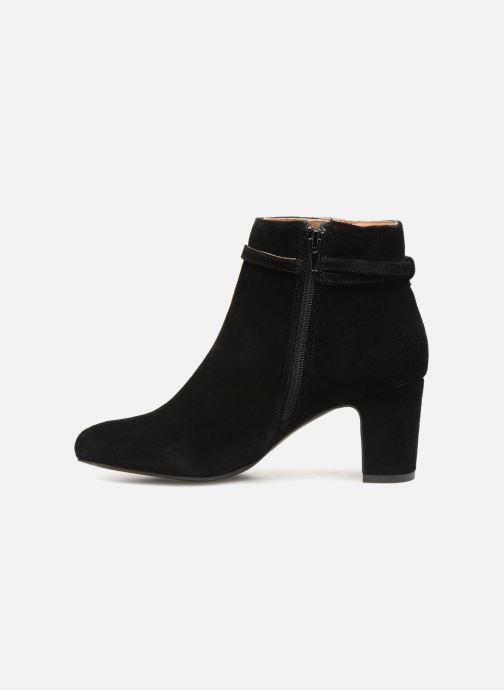 amp; 360828 Stiefeletten Femme Talon Boots Monoprix schwarz Et Boucle 80qOwS