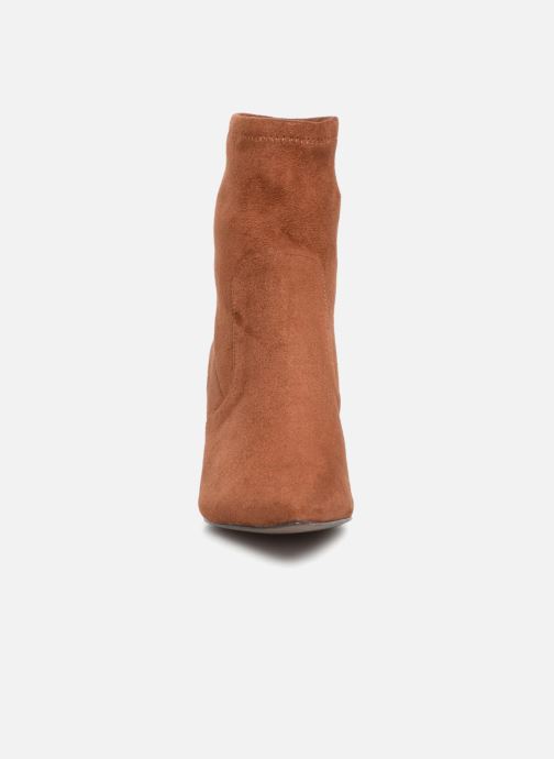 Boots braun Chaussette 360830 Talon Monoprix amp; Femme Stiefeletten TF5wqnxzW