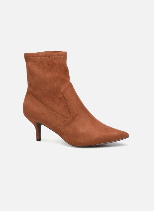 Talon Femme Et marron Bottines Monoprix Boots Chaussette qgdwt66F
