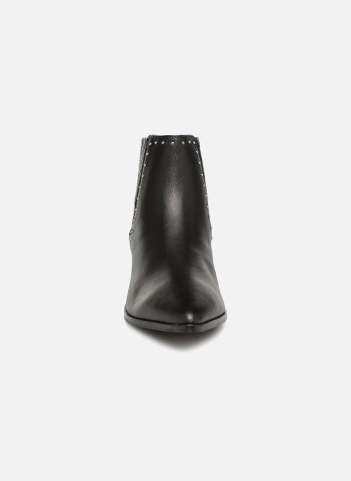 Monoprix 360962 Boots schwarz amp; Cuir Premium Stiefeletten Cloutee 88wcqarH
