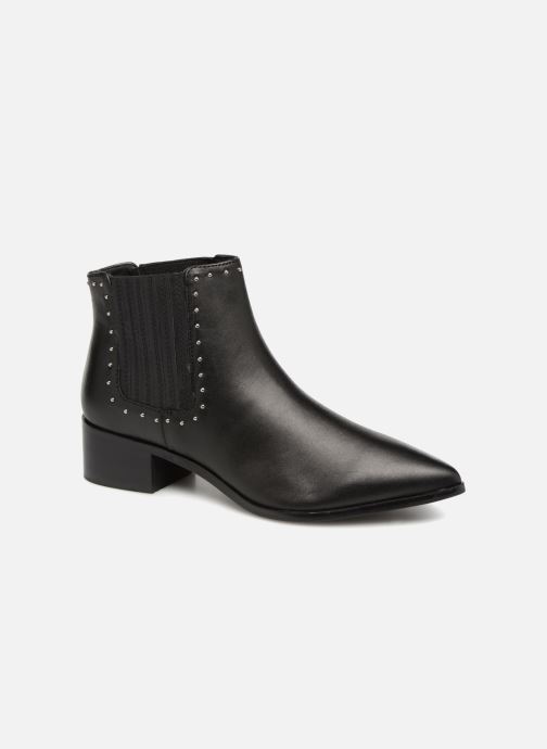 Monoprix 360962 Boots schwarz amp; Cuir Premium Stiefeletten Cloutee 88wcqarH