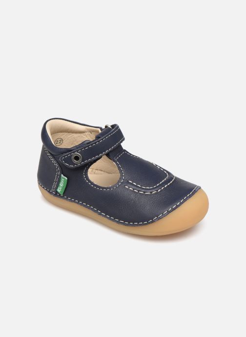 Kickers Salome Bleu Ballerines Chez Sarenza