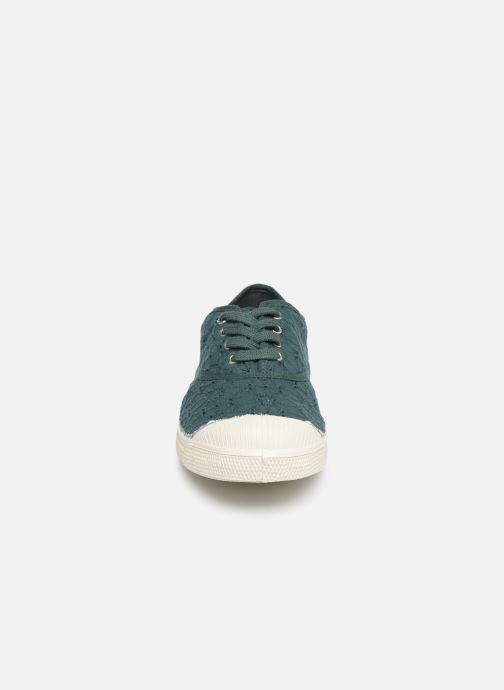 Bensimon Anglaise Broderie Tennis 361579 grün Lacet Sneaker SHqrRnS