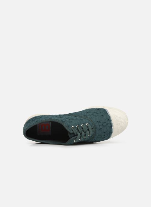 Bensimon Anglaise Broderie Tennis 361579 grün Lacet Sneaker SHqrRnS