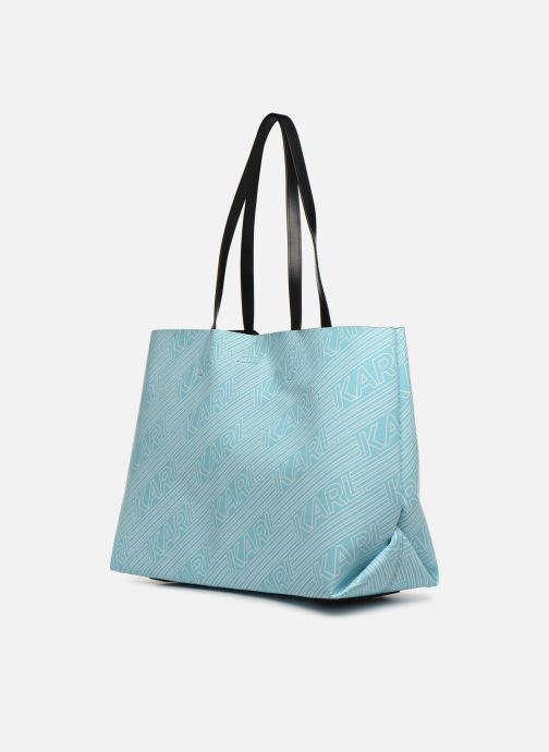Sacs À Karl Light Kalifornia Lagerfeld Shopper Blue Main OZkXiuPT