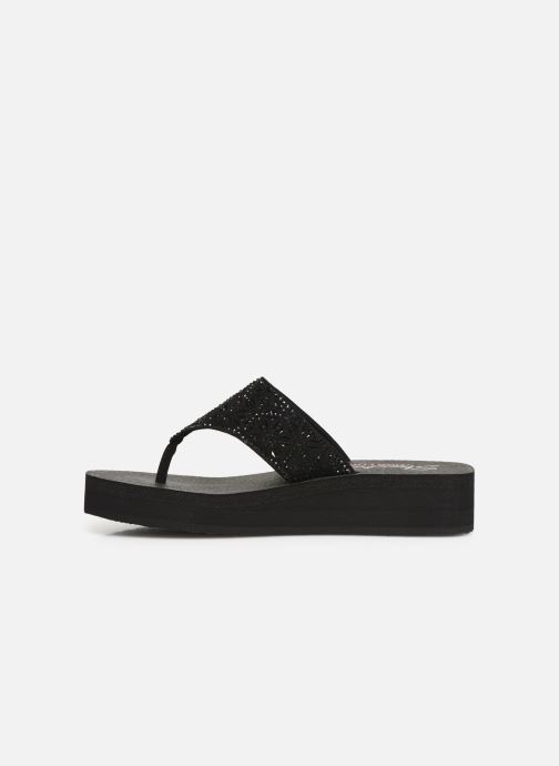 Zehensandalen Skechers 364523 Glass Star Vinysa schwarz xqwTwB1nY