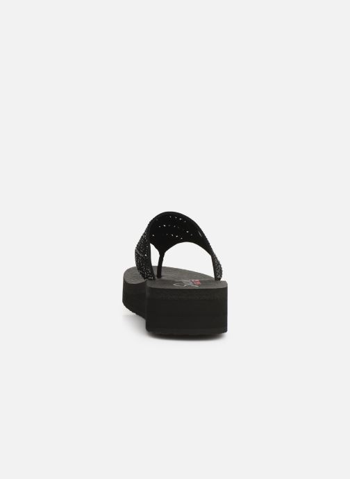 Zehensandalen Skechers 364523 Glass Star Vinysa schwarz xqwTwB1nY