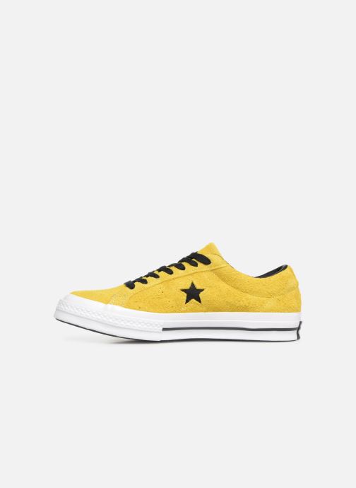 converse one star suede jaune
